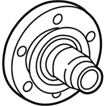 Mercedes-Benz 463-330-04-25 Front Hub