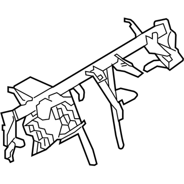 Mercedes-Benz 164-680-07-55 Reinforcement Beam