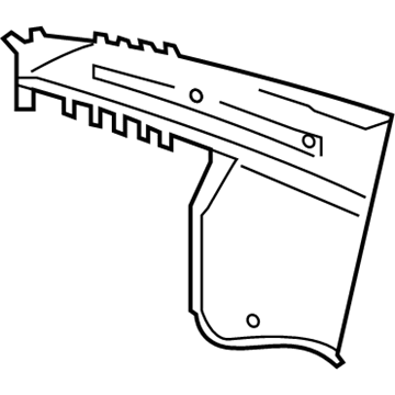 Mercedes-Benz 207-630-09-13 Pillar Reinforcement