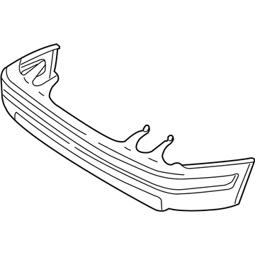 Mercedes-Benz 208-885-05-25 Bumper Cover