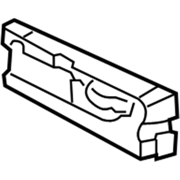 Mercedes-Benz 208-885-25-37 Energy Absorber