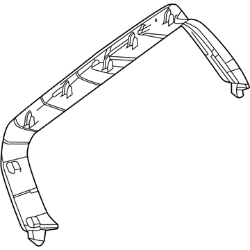 Mercedes-Benz 156-740-24-00-9H68 Upper Trim