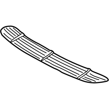 Mercedes-Benz 220-880-02-05-5941 Vent Grille