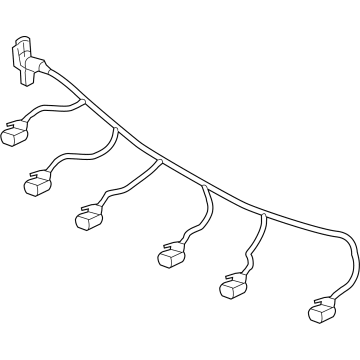 Mercedes-Benz 213-540-57-84 Wire Harness