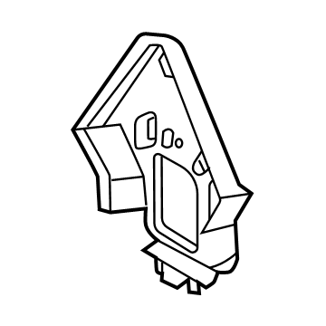 Mercedes-Benz 213-885-04-00 Radar Sensor Bracket