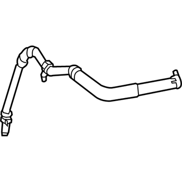 2014 Mercedes-Benz SL63 AMG Radiator Hose - 231-500-01-75