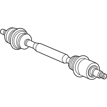 Mercedes-Benz ML430 Axle Shaft - 163-330-05-01-64