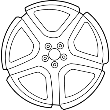 Mercedes-Benz 6-6-03-1189 Wheel, Alloy