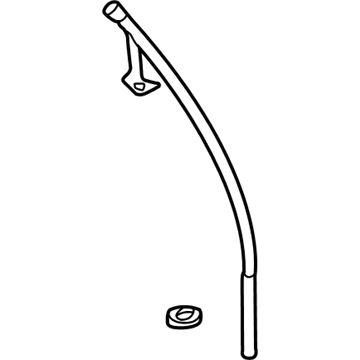 2003 Mercedes-Benz ML500 Oil Dipstick Tube - 113-010-03-66