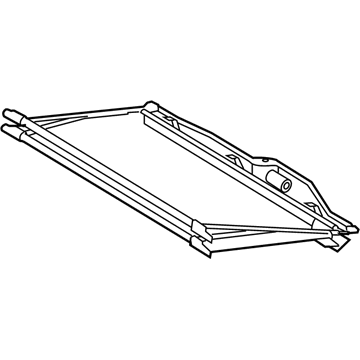 Mercedes-Benz 204-810-00-20 Sunshade