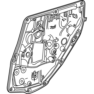 2023 Mercedes-Benz S580 Window Regulator - 223-730-23-00