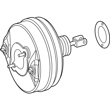 2019 Mercedes-Benz AMG GT R Brake Booster - 190-431-03-00