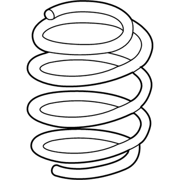 Mercedes-Benz C250 Coil Springs - 204-321-23-04