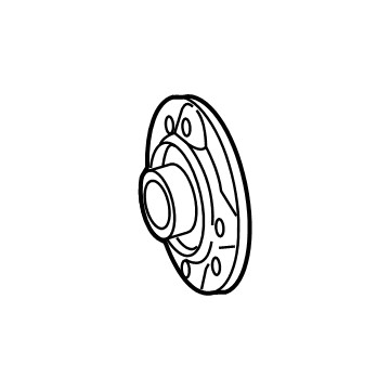 Mercedes-Benz 221-335-00-45 Companion Flange