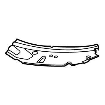 Mercedes-Benz 223-680-00-01 Seal Plate