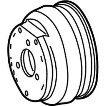 Mercedes-Benz 000-466-26-15 Pulley