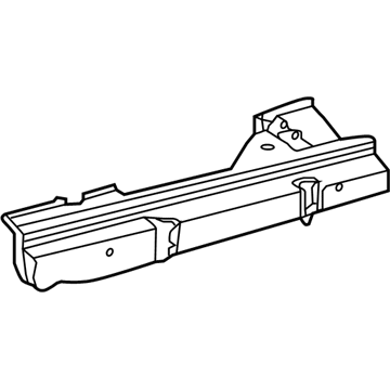 Mercedes-Benz 156-890-11-00 Lower Quarter Trim Reinforcement