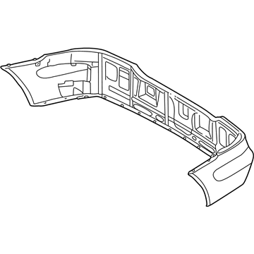 2000 Mercedes-Benz SLK230 Bumper - 170-880-07-71