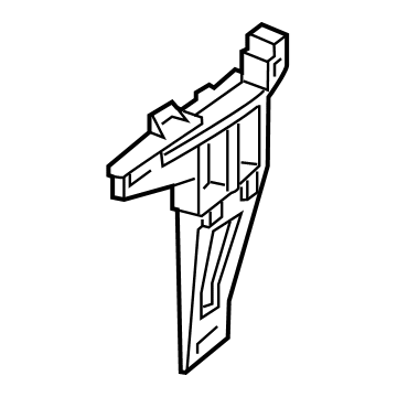 Mercedes-Benz 117-885-02-14 Blind Spot Radar Bracket