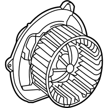 Mercedes-Benz 166-906-00-12 Blower Motor