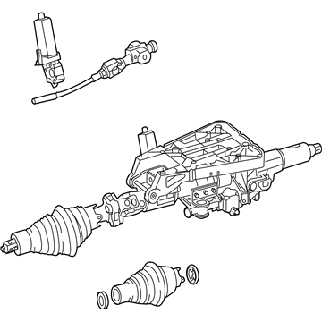 2019 Mercedes-Benz SLC300 Steering Column - 172-460-05-16