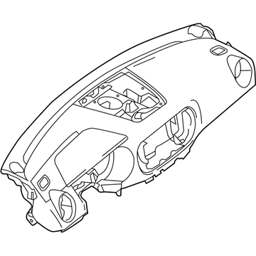 Mercedes-Benz 231-680-25-02-3B92 Instrument Panel