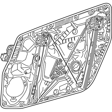 2019 Mercedes-Benz A220 Window Regulator - 177-720-50-05