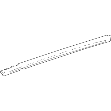 Mercedes-Benz 222-698-31-00-9999 Rocker Molding