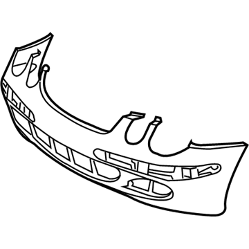 2004 Mercedes-Benz E500 Bumper - 211-880-02-40-9999