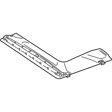 Mercedes-Benz 164-780-00-40-8K57 Sunshade