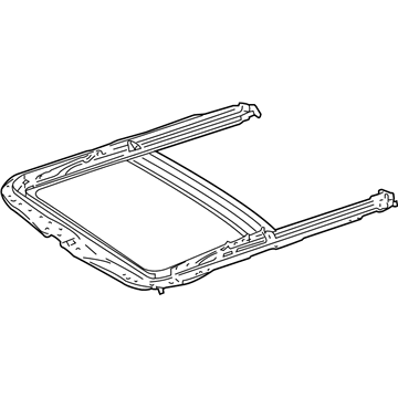 Mercedes-Benz 164-780-01-00 Sunroof Frame