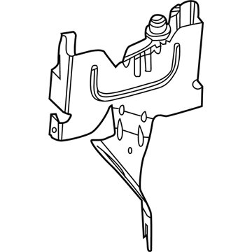 Mercedes-Benz 212-545-07-40 ECM Bracket