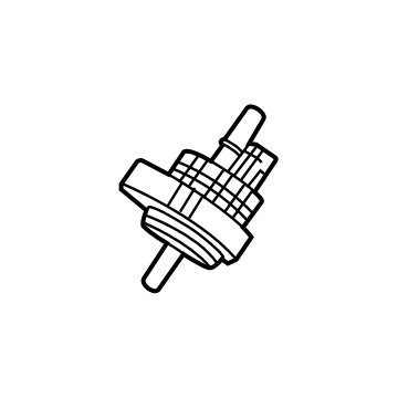 Mercedes-Benz G550 Vapor Canister Purge Solenoid - 001-470-08-93