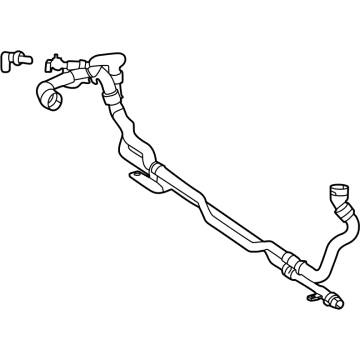 Mercedes-Benz 206-501-39-00 Hose & Tube Assembly