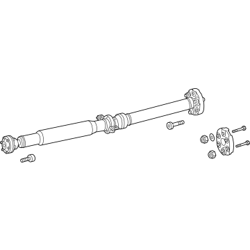 2024 Mercedes-Benz GLE63 AMG S Driveshaft - 167-410-80-03