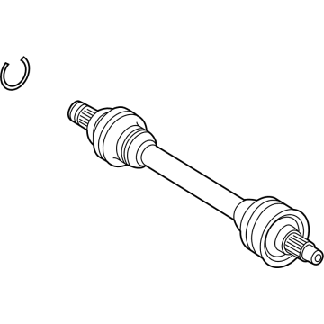 Mercedes-Benz GLE350 Axle Shaft - 167-350-16-01