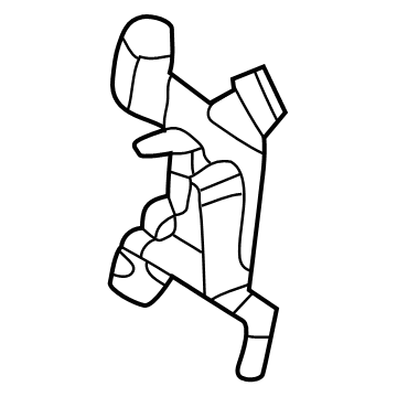 Mercedes-Benz 247-885-90-05 Distance Sensor Bracket