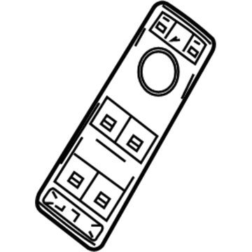 Mercedes-Benz 212-905-41-07-64-9107 Window Switch