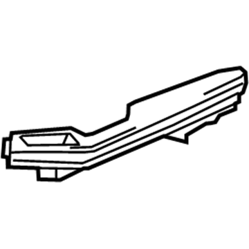 Mercedes-Benz 212-720-41-95-8P08 Armrest