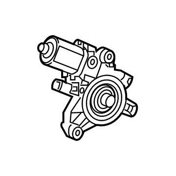 Mercedes-Benz C300 Window Motor - 000-906-28-10-64