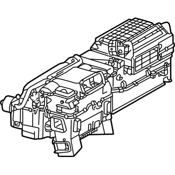 2002 Mercedes-Benz E430 A/C Evaporator Core - 210-830-30-62