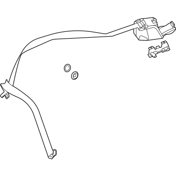 Mercedes-Benz 167-860-13-00-8U14 Lap & Shoulder Belt