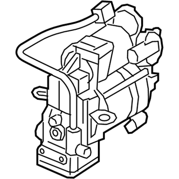 2021 Mercedes-Benz S560 Air Suspension Compressor - 099-320-01-04-80