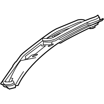 Mercedes-Benz 222-830-00-28 Drip Channel