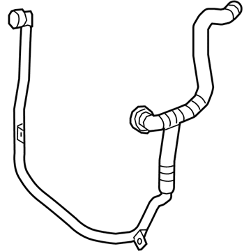 2018 Mercedes-Benz S560 Coolant Pipe - 222-501-20-01-64