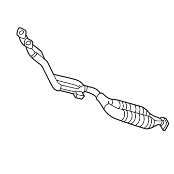 Mercedes-Benz C230 Catalytic Converter - 202-490-96-19-80