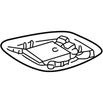 Mercedes-Benz 220-821-54-51-7D84 Sensor