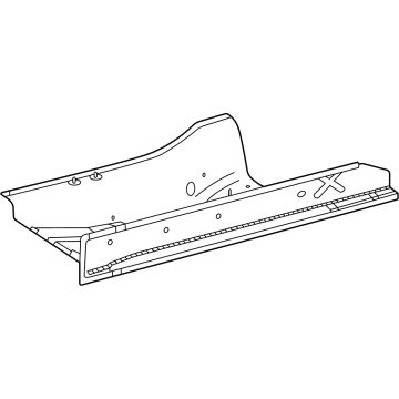 2022 Mercedes-Benz GLE350 Floor Pan - 167-610-69-02