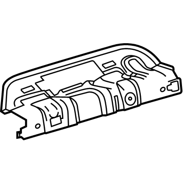 Mercedes-Benz 247-815-25-00 Grip Handle Rear Bracket