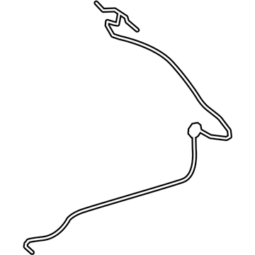 Mercedes-Benz G63 AMG Windshield Washer Hose - 463-860-62-00